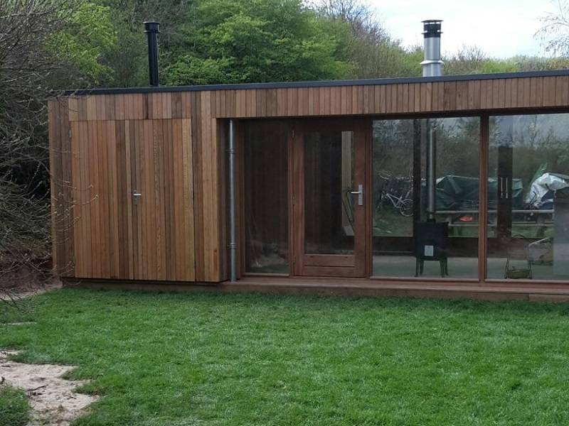 Vakantiewoning in houtskeletbouw als casco in de duinen bij Egmond